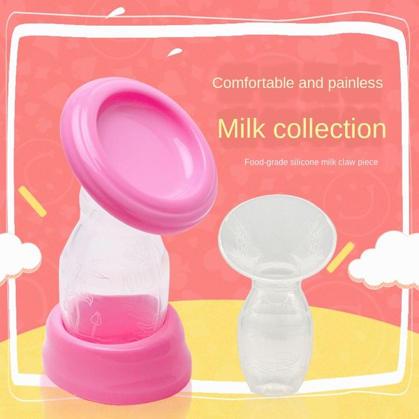 

new natural silicone manual silica gel silica gel large suction maternal milking device breast pump breast pump