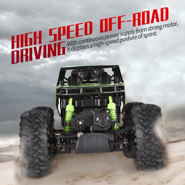 

off-road remote control climbing car 2.4g four-wheel drive high speed rc car toys 4wd powerful climb toys car for kids