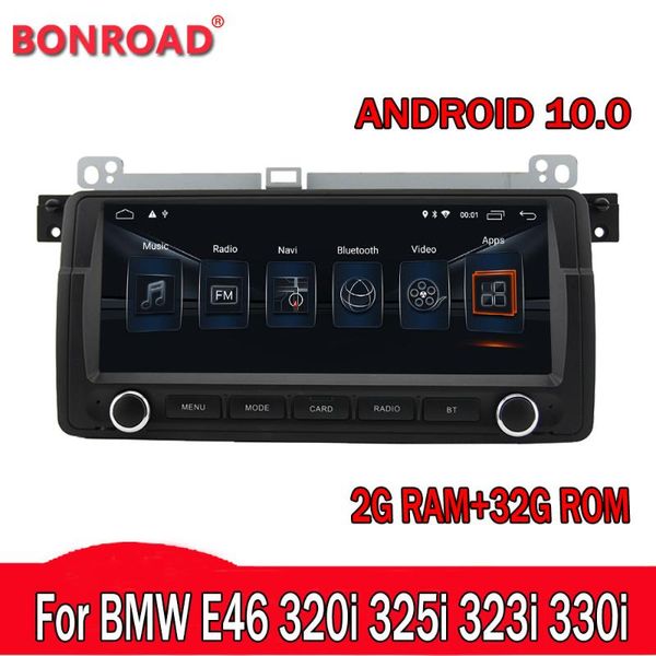 

android 9.0 car multimedia player stereo system for e46 320i 325i 323i 330i 8.8 gps navigation with dsp support carplay car dvd