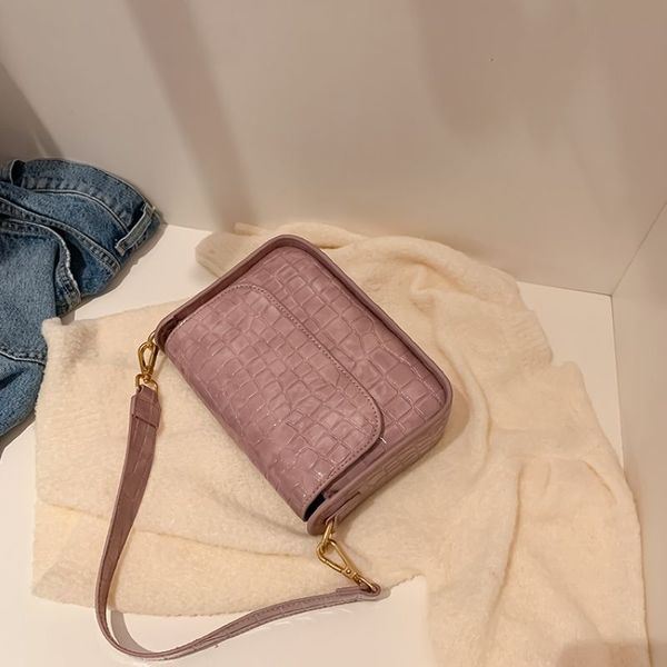 

shoulder bag for women genuine leather bag crocodile pattern female tote 2020 fashion designer lady crossbody animal print