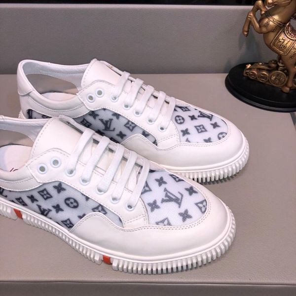 

2019k new luxury men's leather casual low-shoes, high-end quality fashion wild outdoor sports shoes, size: 38-45