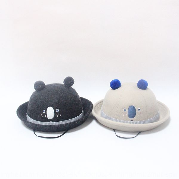 

cocoinkids cartoon cocoinkids children's wool hat cartoon wool children's hat, Blue;gray