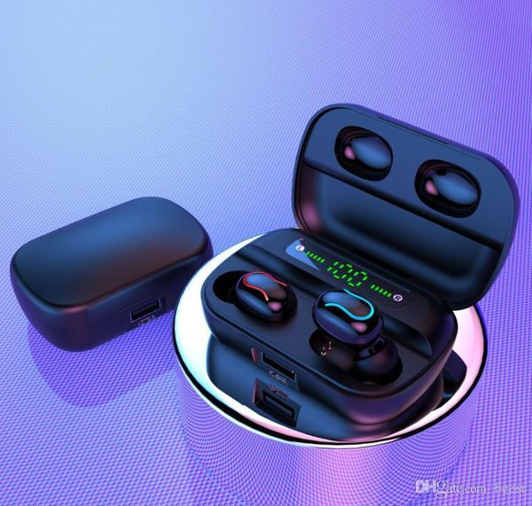 

hbq q82 wireless bluetooth 5.0 headphones tws in ear true wireless earbuds ipx7 waterproof earphones 8d stereo noise cancelling mjhome dsyhi