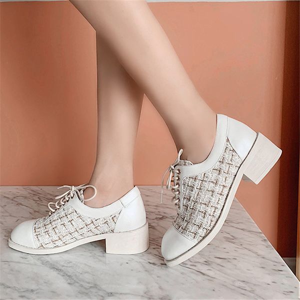 

new autumn low heel shoes women fashion oxford shoes for women office large size elegant woman, Black