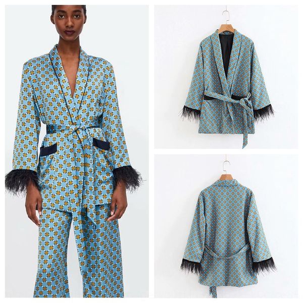 

fashion jacket and trendy printed ruffled sleeve fashion jacket and kimono trendy printed ruffled sleeve kimono top, White;black