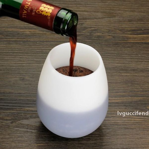 

2018 unbreakable silicone clear wine glass foldable collapsible wine cup portable outdoor travel cup beer whiskey glass drinkware