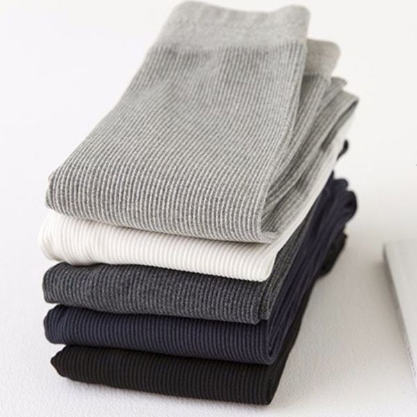 

womens autumn warm ankle length leggings cotton ribbed knit striped elastic plain solid color basic bottom skinny pants, Black