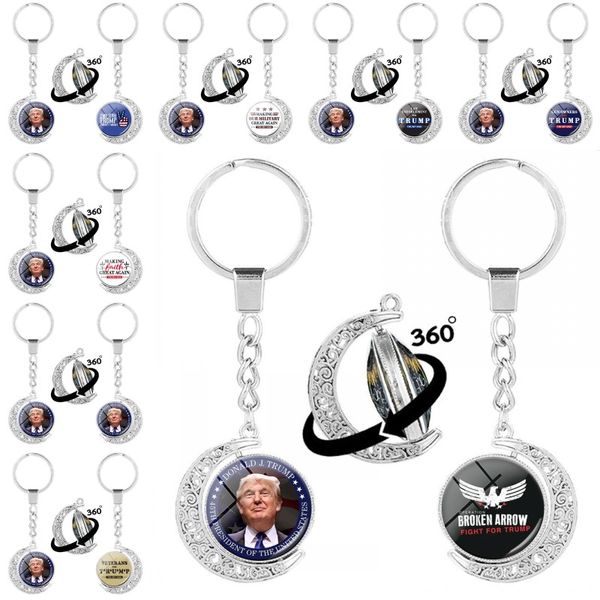 

dhl доставка donald trump 2020 брелок сувенирная президент сша trump keep america great printed стекла автомобилей key ring брелков 10 стили
