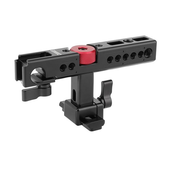 

camvate нато top handle kit с 15мм rod зажим для обуви крепления для кейджа камеры rig (черный