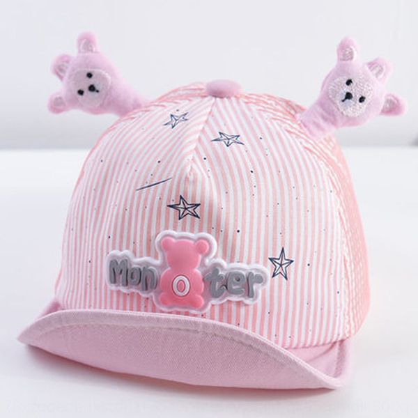 

hat autumn thin style boys' and girls' all-match season baby cute super cute soft baby cap cap eaves duck tongue hat tide, Blue;gray