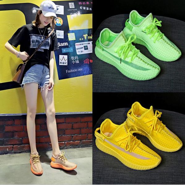 

Brand new spring summer women shoes hot lace up knit fashion color hollow out casual shoes girl sneakers female loafers