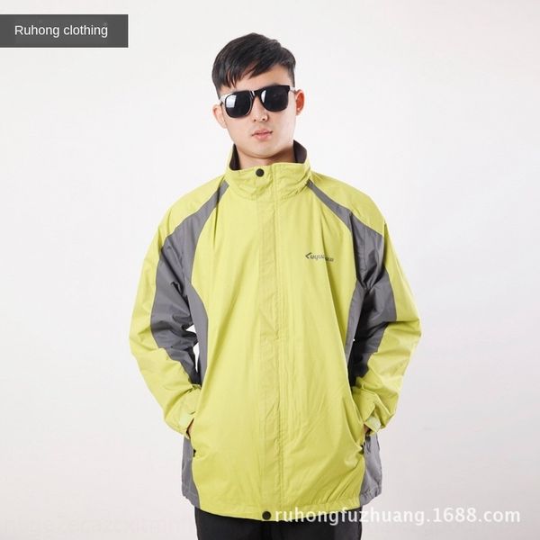 

men's advertising thickened men's work outdoor jacket tourism cotton-padded clothes jacket cotton-padded clothes color matching, Blue;black