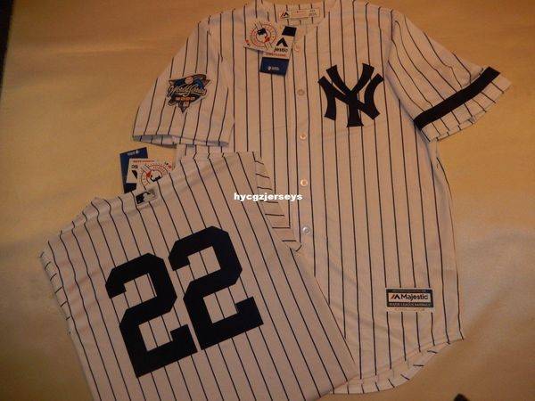 

baseball ny #22 roger clemens 2000 shirt jersey white new mens stitched jerseys big and tall size xs-6xl for sale, Gray