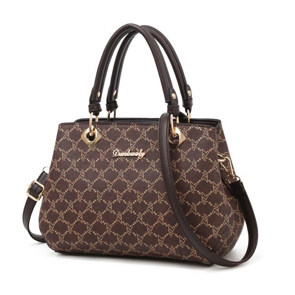 

designer bag women tote bag designer shoulder handbag flower printed handbag luxury purses pu leather lady tote bag bhp