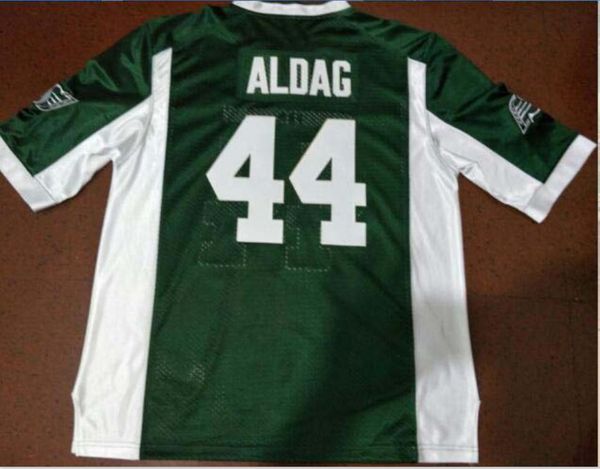 

custom men youth women vintage saskatchewan roughriders #44 roger aldag football jersey size s-5xl or custom any name or number jersey, Black