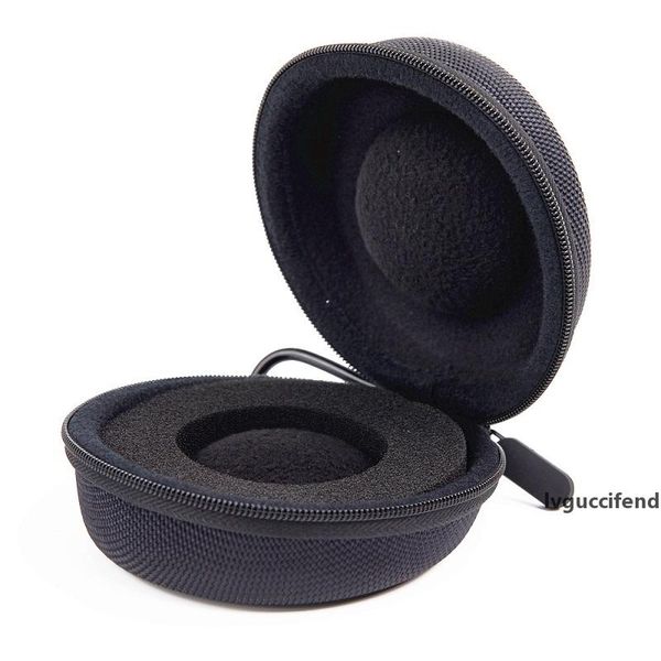 

single watch travel case wrist watch carrying box smart watch zipper holder for trip outdoor up to 50mm (black