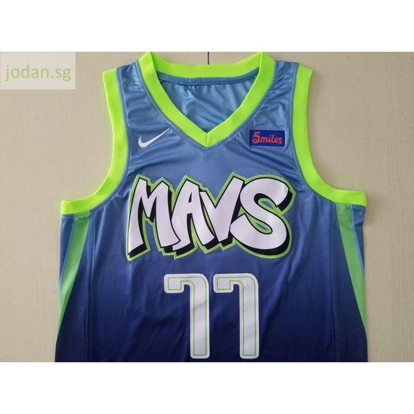 

640 basketball jerseys men sportswear doncic #77 mavs fanswear vest s-xxl stitched jersey, Black;white