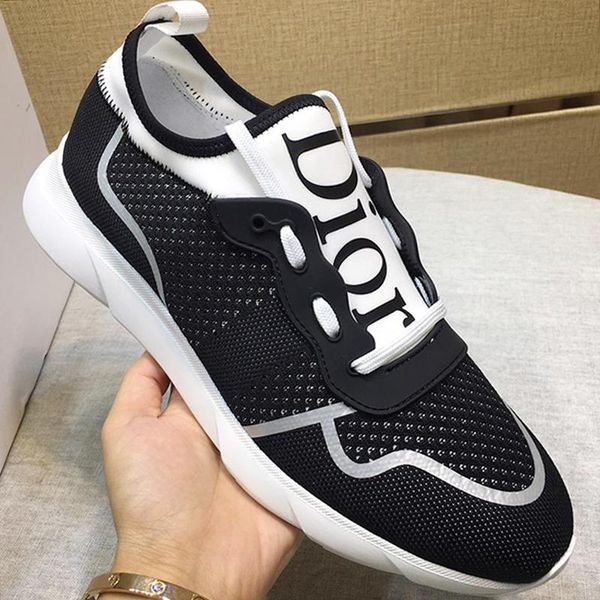

2020 men shoes casual luxury sneakers chaussures pour hommes b21 neo sneaker in technical knit mens shoes fashion footwears slip on style