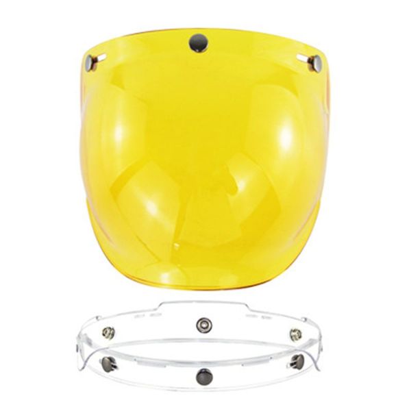 

motorcycle windshield for vintage helmet helmet jet style bubble shield 124b
