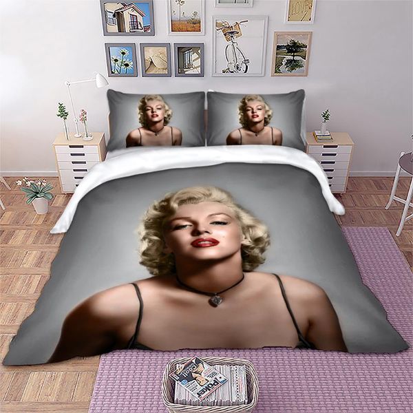 

marilyn monroe bedding set duvet cover bed set twin  king size beddings