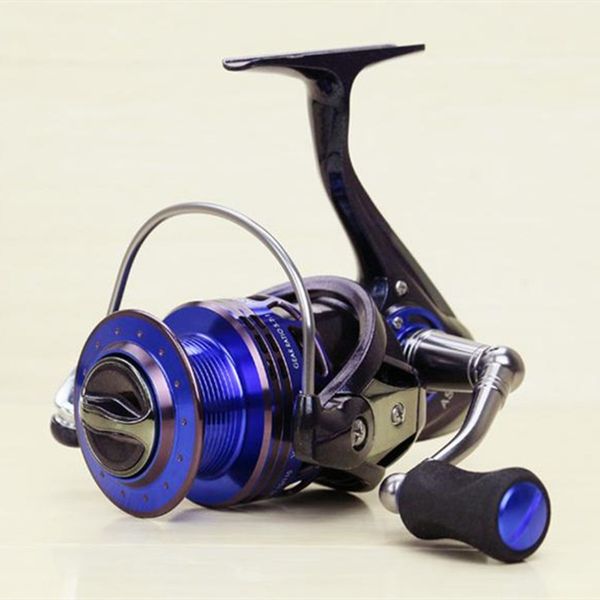

as2000-7000 series fishing reels 13+1 bb ball bearing 5.2:1 gear ratio pre-loading spinning fishing wheel