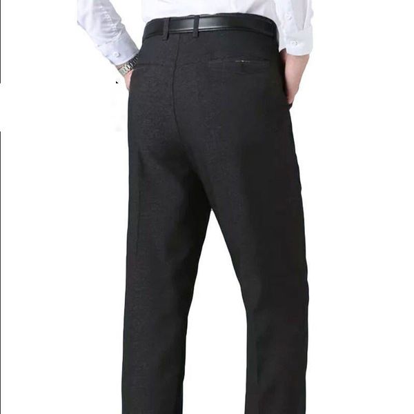

men's suits & blazers 2021 fashion mens dress pants formal suit classic business work plus size 40 casual straight trousers male pantal, White;black