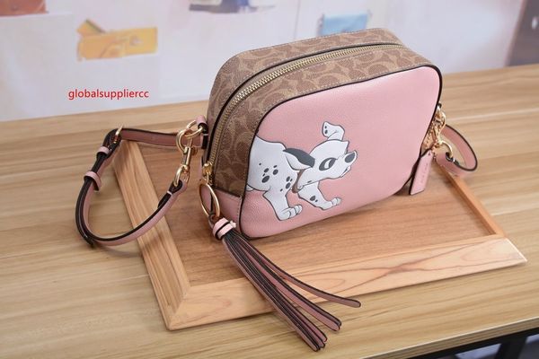 

new classic ladies bag printed letter chain bag genuine leather wallet crossbody shoulder bag men women
