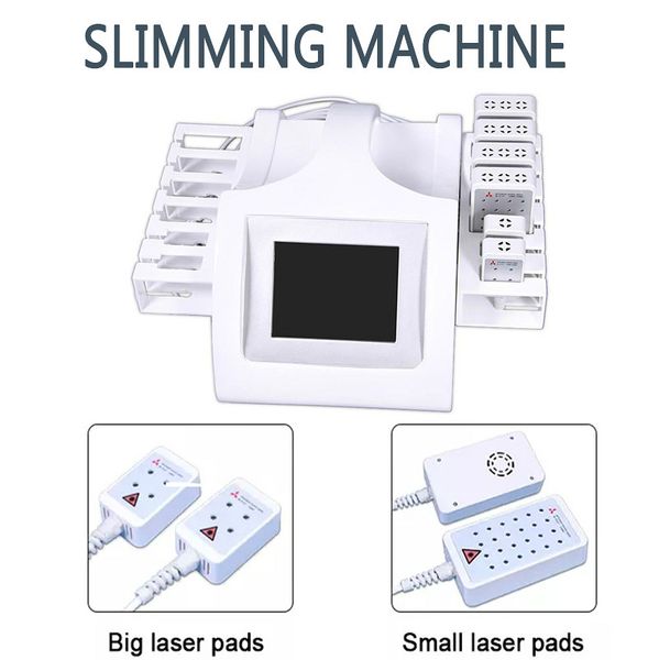 

new design slimming weight beauty equipment fat laser 12 pads fat burning cellulite removal beauty body shaping slimming machine