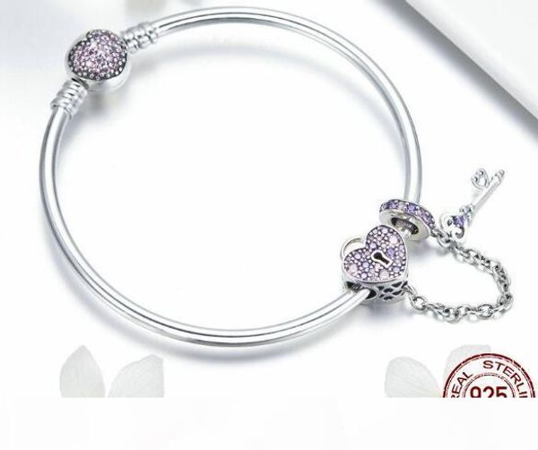 

spc6 (with box) 100% 925 sterling silver lucky hamsa fatima hand chain link bracelets for women silver jewelry
