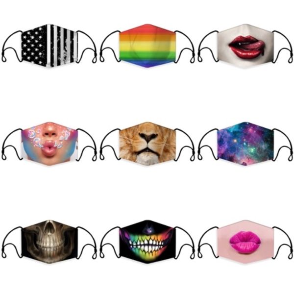 

activated carbon breathing valve masks dustproof and smog 3d breathable mesh filter mask outdoor dustproof mask#510