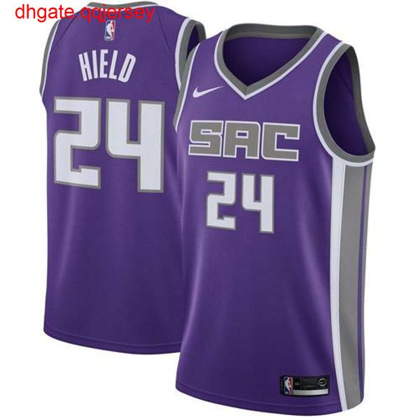 

summer 2020 basketball jersey wholesale price for men buddy hield #24 purple, Gray