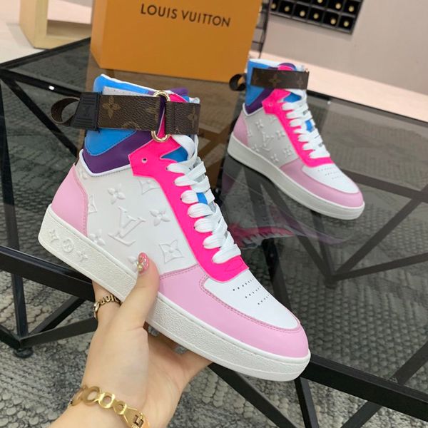 

boombox sneaker boot designer shoes luxury women casual shoes new arrive fashion women sneakers leather tennis shoes c04, Black