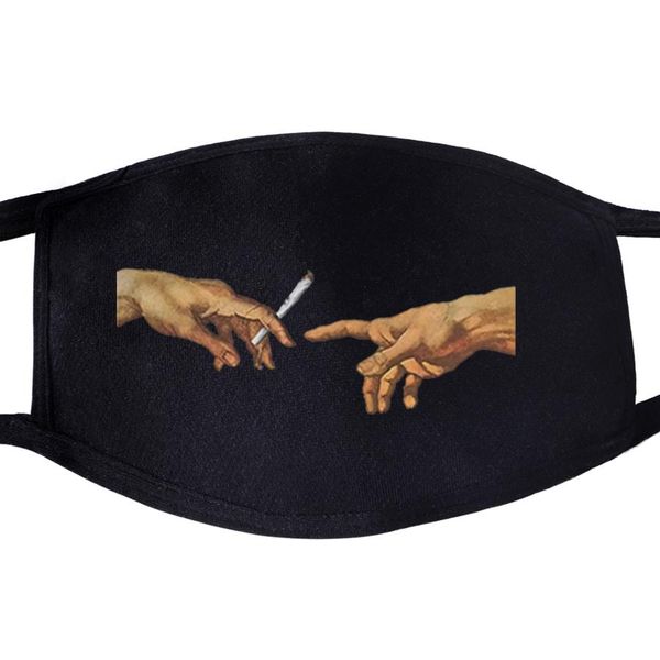 

coreano kawaii anime maschera бокка tessuto maschera maschera di polvere del fumetto viso divertente cotone анти белла riutilizzabile njiaw