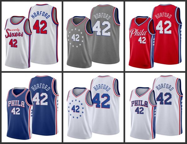 

philadelphia 76ers al horford men city basketball jersey, Black