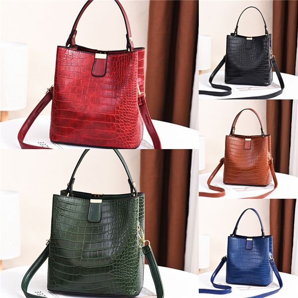 

large capacity women tote bags fashion soft pu leather women's handbags casual solid crossbody bags 2020 buckle shoulder bag#298