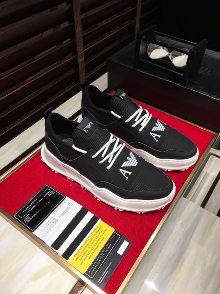 

2020-2019h custom limited edition tide brand leather men's casual sports shoes, fashion wild shoes, original packaging shoe box, size