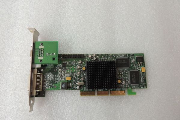 Puxado Matrox Graphics MGI G55 + MDHA32DB 32MB AGP Video Card