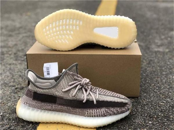 

2020 authentic kanye west v2 zyon israfil asriel running shoes 3m reflective fz1267 women men zebra outdoor shoes with box