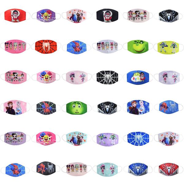 

anti dust reusable breathable cotton protective children kid toy cartoon cute pm2.5 anti-dust mouth face mask, Blue