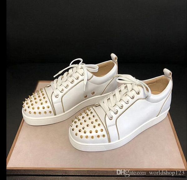 

мешок box white dust] конструктор red bottom повседневная обувь low cut замша spike роскошные обувь мужская женская партия свадебные хруста, Black