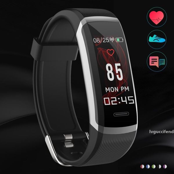 

gt101 fitness tracker watch tft color screen smart wristband bluetooth bracelet fitness tracker oled screen heart rate monitor clock