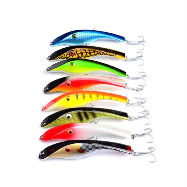 

30pcs big pencil fishing lure 15cm 44g isca artificial hard bait crankbait fishing wobblers with treble hook fishing accessories