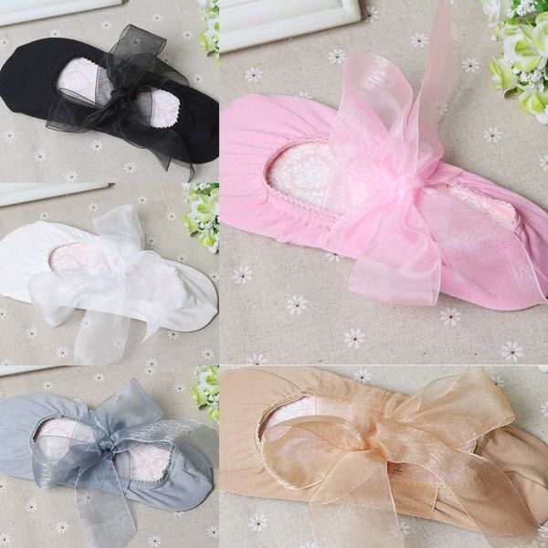 

лодка хлопка кружева кружева non-slip пятки bow ремешок крест невидимый лодочные невидимые носки женские носки неглубоко рот, Pink;yellow