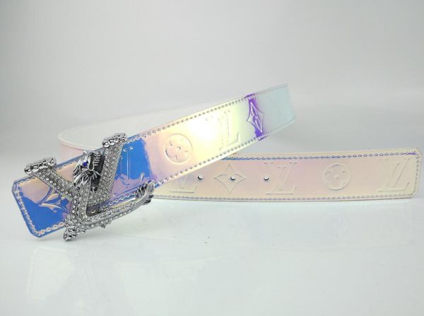 

gold round buckle belts female leisure jeans leather strap belt womenfashion accessories designer belts for womens, Blue;gray