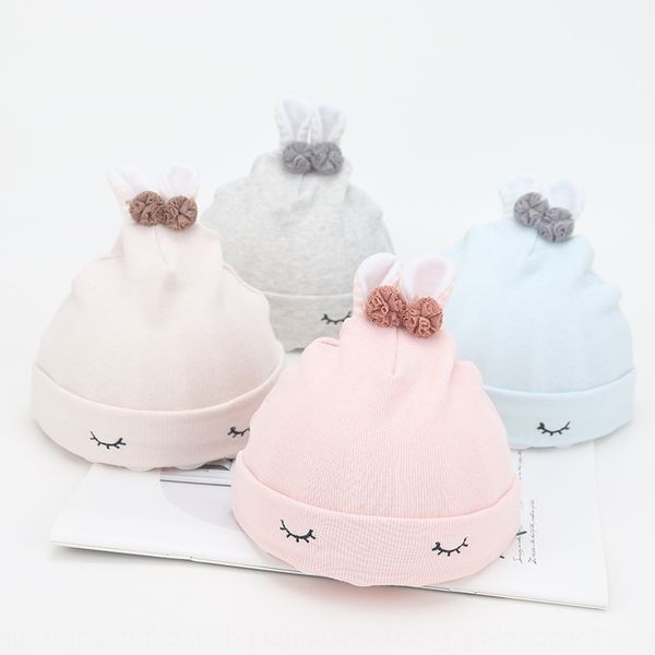 

autumn pullover 0-march cap sweater windproof cap newborn cute baby hat baby windproof hat, Yellow