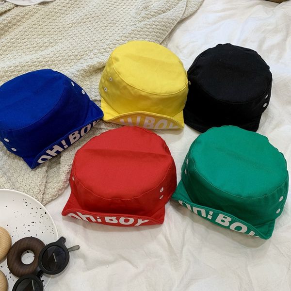 

uizg9 children's hat spring windproof sunshade 3-8 years old men's and women's hip hat kindergarten hip-hop hip-hop cap child, Yellow