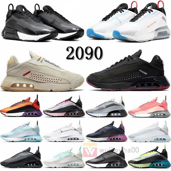 

2090 vapourmax running shoes for men women mens trainers pure platinum be true triple black white aurora green vapours sports sneakers
