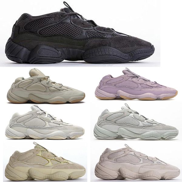 

soft vision 500 stone bone white running shoes mens womens super moon yellow utility black blush salt kanye west stylist sports sneakers
