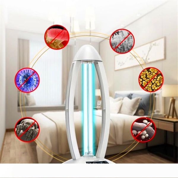 

110v 220v uv lights 360° full range of safe disinfection sterilization lamp, so that the room contains ozone sterilization and mite lamp