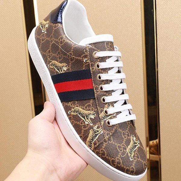 

fast delivery mens tigers sneakers mens shoes scarpe sportive da uomo fashion outdoor walking soft footwears lace -up casual sports shoes, Black